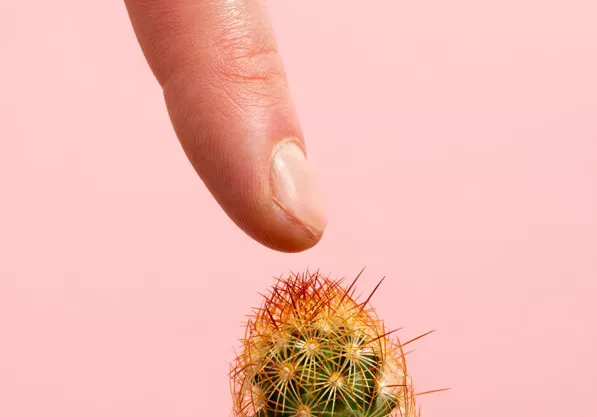 How to get cactus needles out of skin
